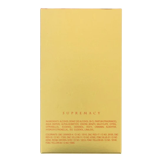 Afnan Supremacy Gold Eau De Parfum 100ml