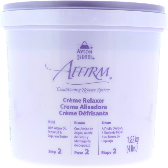 Avlon Affirm Creme Relaxer Step 2 Mild/Resistant 1.82 kg / Mild
