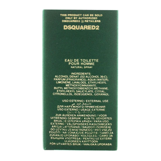 Dsquared2 Green Wood Eau De Toilette 30ml