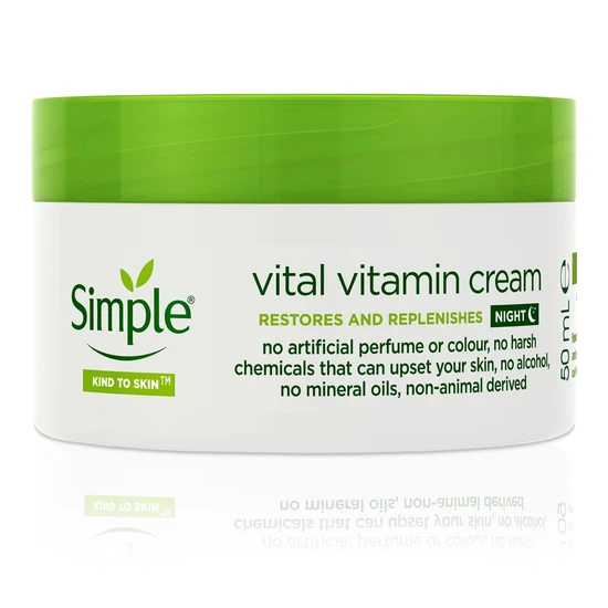 Simple Kind To Skin Vital Vitamin Night Cream 50ml