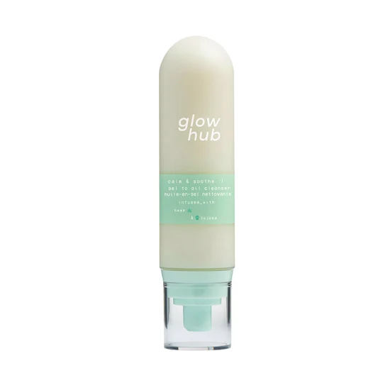 Glow Hub Calm & Soothe Gel To Oil Cleanser 120ml