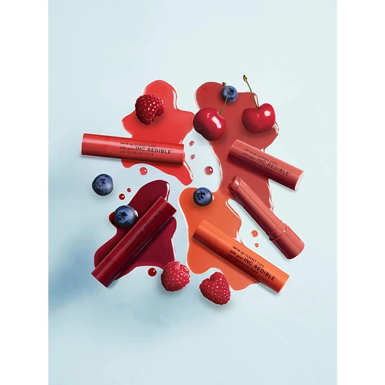 Nails Inc INC.redible Jammy Lips Fruity Feels Juicy Dusky Pink Lip Balm