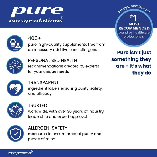 Pure Encapsulations Chromium Picolinate Capsules 200mcg - 60 Capsules