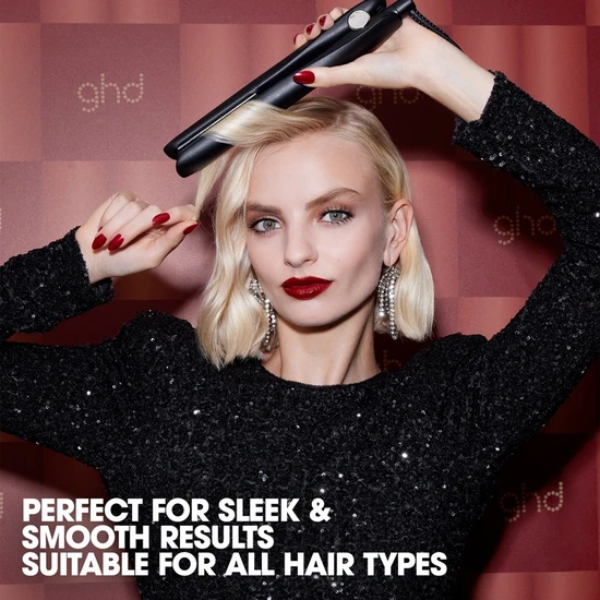 ghd Gold Hair Straightener Christmas Gift Set Black
