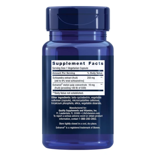 Life Extension Liver Efficiency Formula 30 Veg Caps