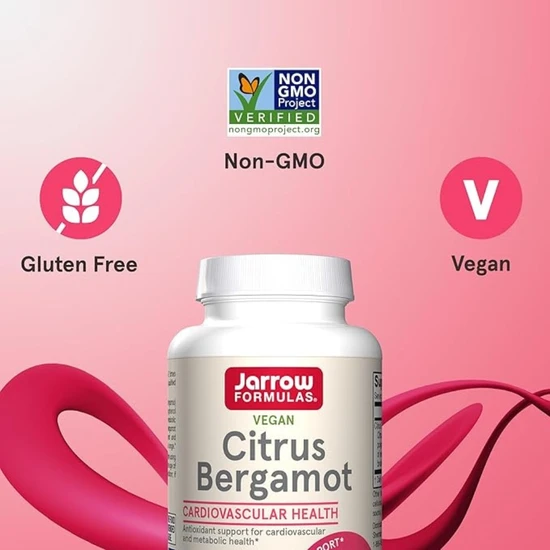 Jarrow Formulas Citrus Bergamot 500mg Vegicaps 60 Vegicaps