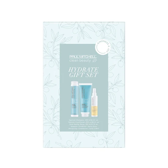Paul Mitchell Hydrate Gift Set 250ml Shampoo, 250ml Conditioner & 150ml Styling Spray