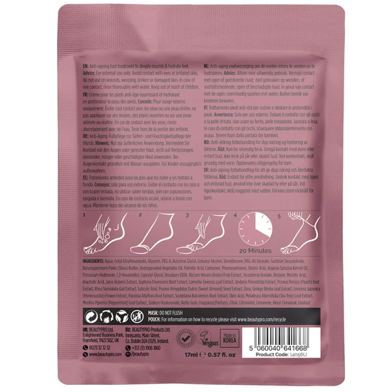 BeautyPro FOOT THERAPY Mask Pack Of 4