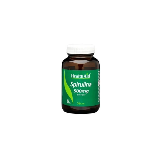 Health Aid Spirulina 500mg Tablets 60 Tablets