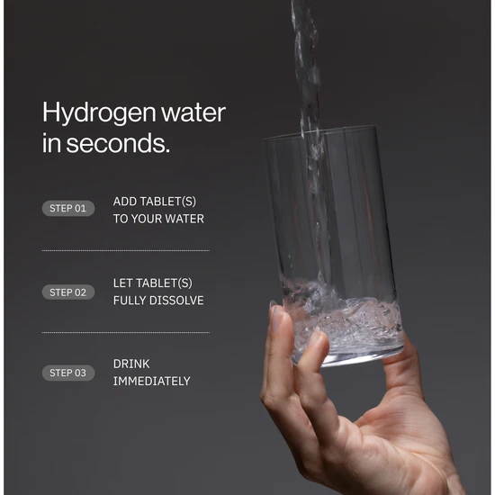 H2Tab Molecular Hydrogen Tablets Lemon & Lime