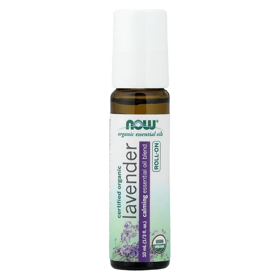 NOW Foods Essential Oil Roll-On Lavender 10ml