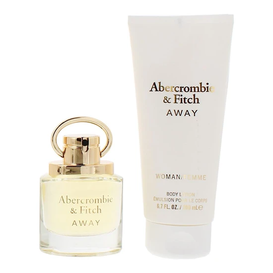 Abercrombie & Fitch Away Eau De Parfum 50ml Gift Set 50ml Eau De Parfum & 200ml Body Lotion