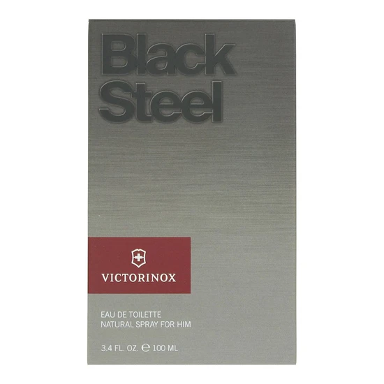 Victorinox Black Steel Eau De Toilette 100ml
