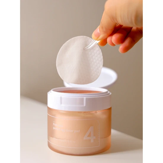 Numbuzin No.4 Pore Zero Peeled Egg Toner Pad