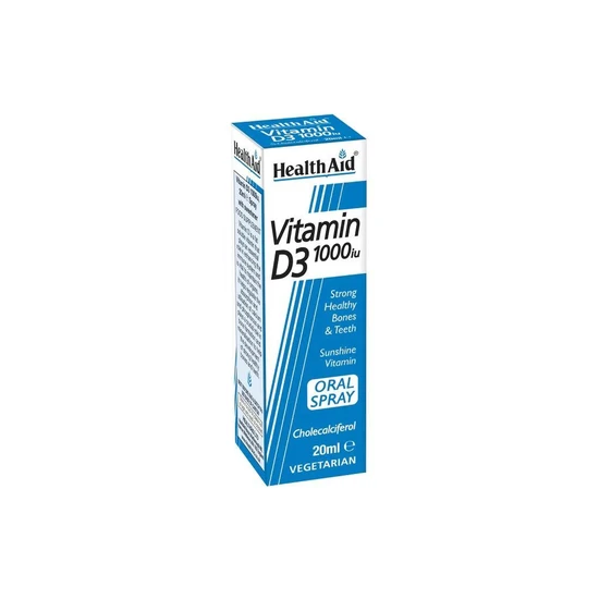 Health Aid Vitamin D3 Spray 1000iu 20ml