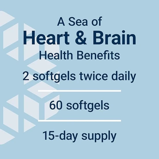 Life Extension Super Omega-3 EPA/DHA With Sesame Lignans & Olive Extract 60 Softgels