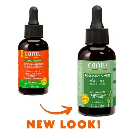 Cantu Rosemary & Mint Hair & Scalp Oil 59ml