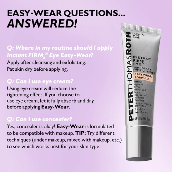 Peter Thomas Roth Instant FIRMx Eye Temporary Eye Tightener Easy-Wear Formula 20ml