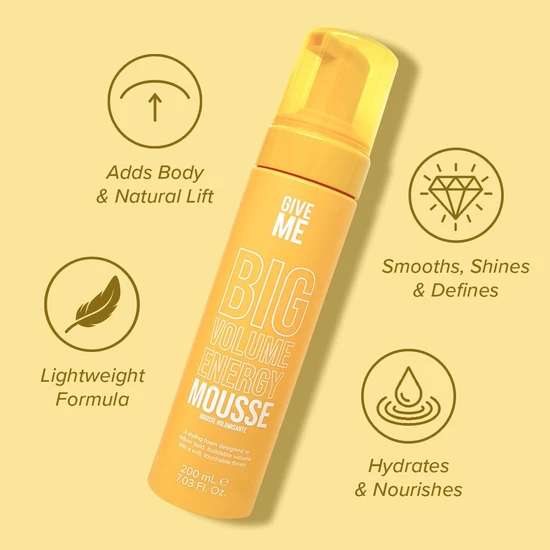 Give Me Big Volume Energy Mousse 200ml