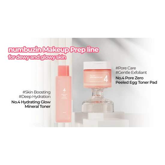 Numbuzin No.4 Hydrating Glow Mineral Toner 200ml