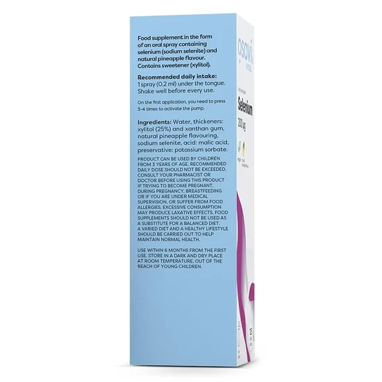 Osavi Selenium Oral Spray 200mcg 25ml