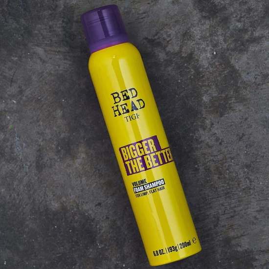 TIGI Bed Head Bigger The Better Volume Foam Shampoo 200ml