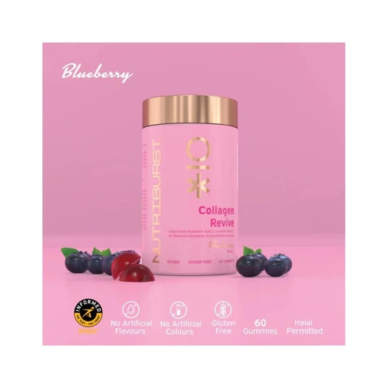Nutriburst Collagen Revive Gummies 60 Gummies
