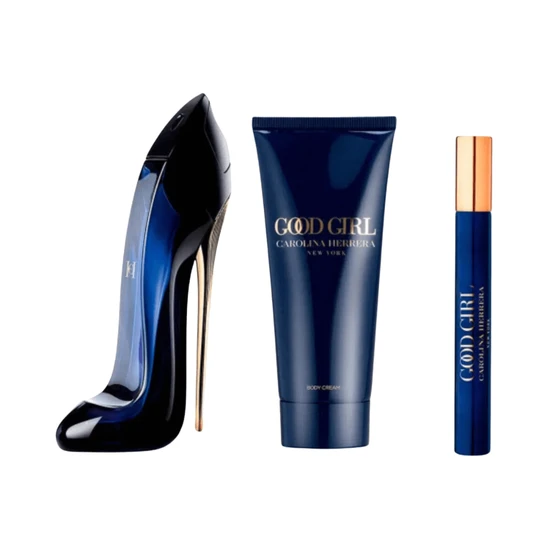 Carolina Herrera Good Girl Eau De Parfum 80ml Gift Set 80ml & 10ml Eau de Parfum & 100ml Body Lotion