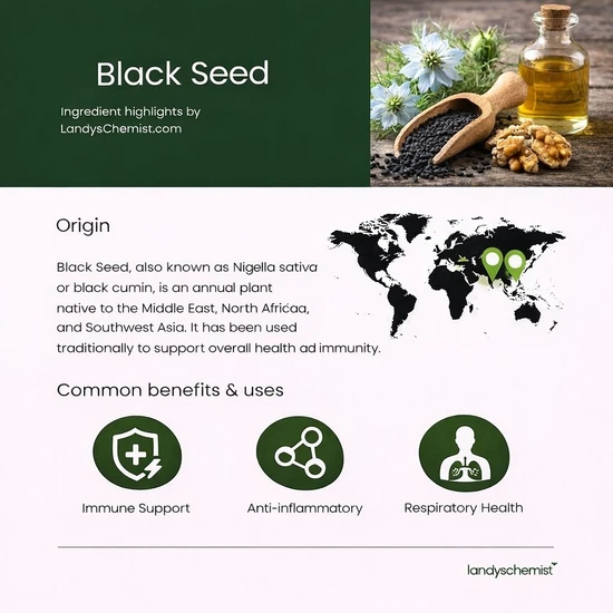 Viridian High Potency Black Seed Extract Capsules 30 Capsules