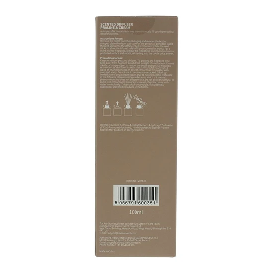 French Connection Autumn Collection Praline & Cream Diffuser 100ml