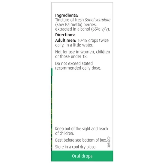 A.Vogel Saw Palmetto 50ml