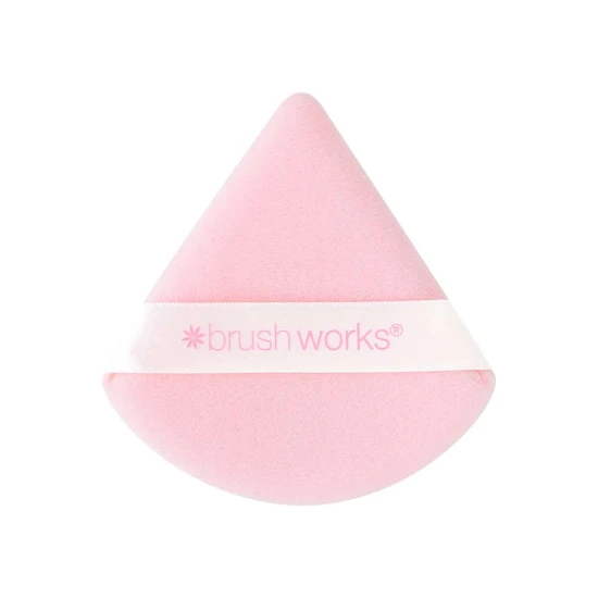 Brushworks Triangular Powder Puff Duo