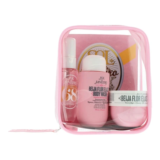 Sol de Janeiro Beija Flor Jet Set 50ml Cream + 90ml Body Wash + 30ml + Perfume Mist