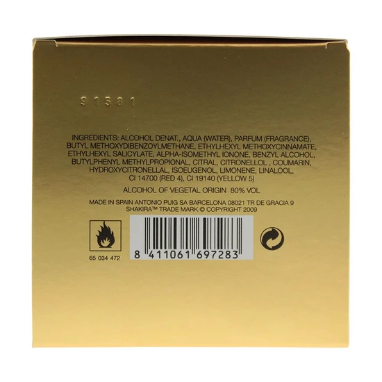 Shakira S By Shakira Eau De Toilette 80ml