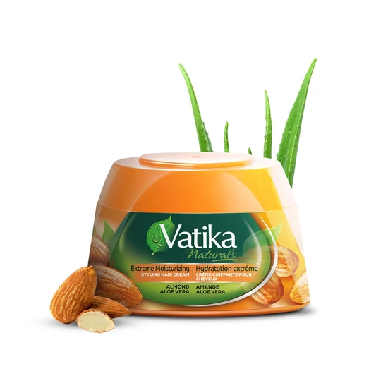 Dabur Vatika Naturals Almond & Aloe Vera Styling Hair Cream 210ml