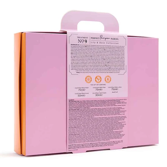 Sanctuary Spa Lily & Rose Pamper Parcel Gift Set