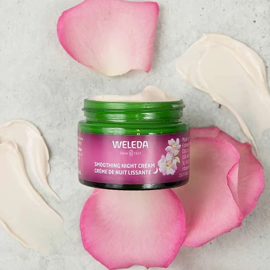 Weleda Smoothing Night Face Cream With Wild Rose & White Tea 40ml
