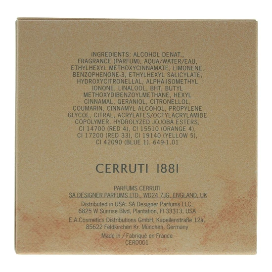 Cerruti Pour Femme Eau De Toilette 50ml