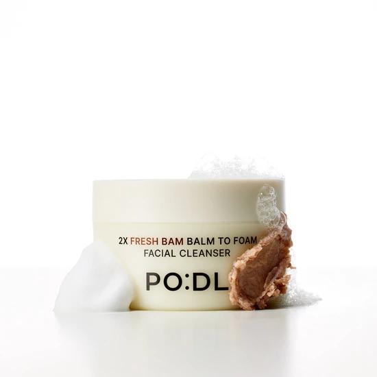 PO:DL PODL 2x Fresh Bam Balm To Foam Facial Cleanser 130ml