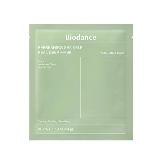 Biodance Refreshing Sea Kelp Real Deep Mask 34g