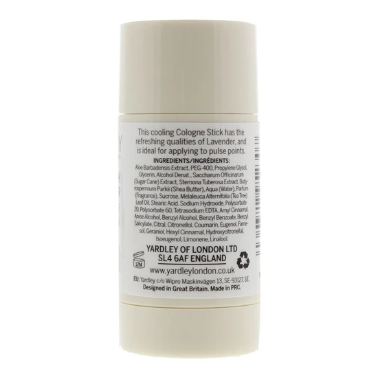 Yardley English Lavender Cologne Stick 20ml