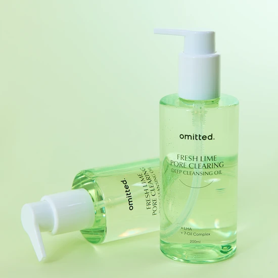 Omitted Fresh Lime Pore Clearing Deep Cleansing Oil 200ml