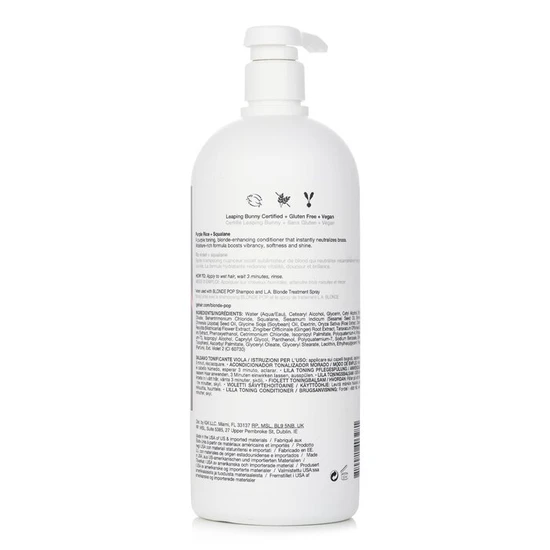 IGK Blonde Pop Purple Toning Conditioner 1000ml