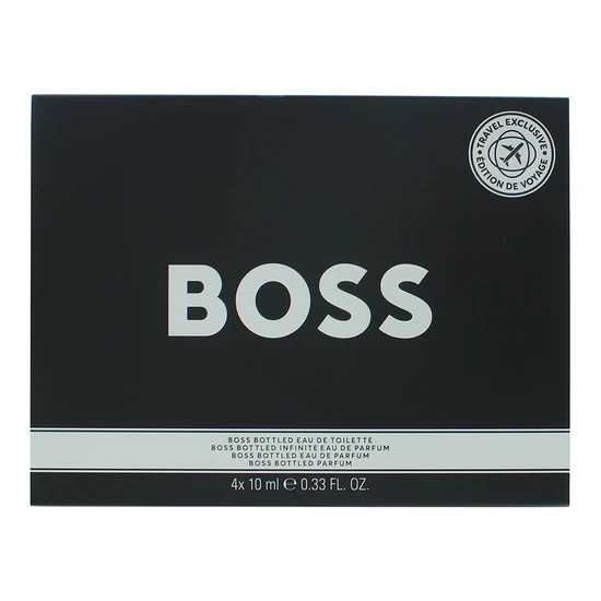 Hugo Boss Boss Bottled Miniature Gift Set 4 x 10ml