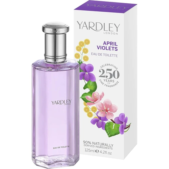 Yardley April Violets Eau De Toilette 125ml