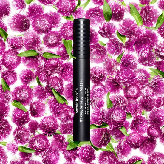bareMinerals Strength & Length Serum-Infused Mascara Black