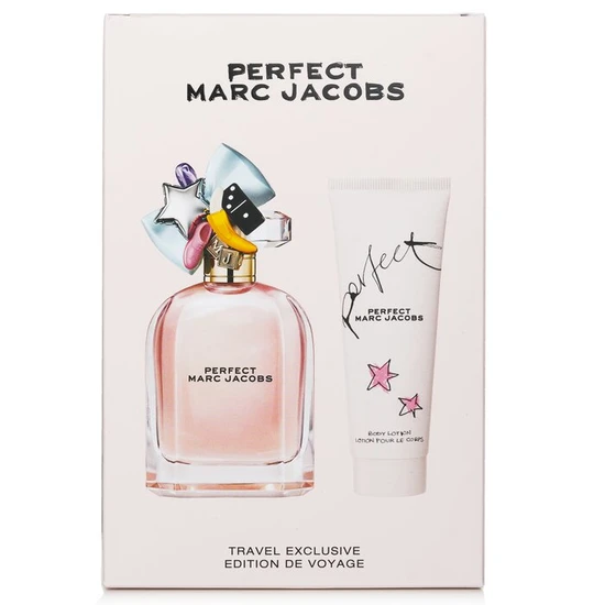 Marc Jacobs Perfect Gift Set 100ml Eau De Parfum + 75ml Body Lotion