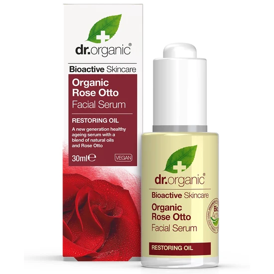 Dr. Organic Bioactive Skin Care Organic Rose Otto Facial Serum 30ml