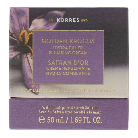 Korres Golden Krocus Hydra-Filler Plumping Face Cream 50ml