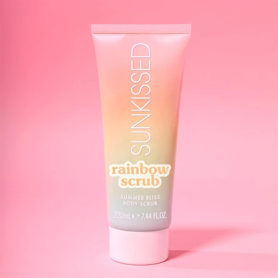 Sunkissed Rainbow Scrub Summer Bliss Body Scrub 220ml